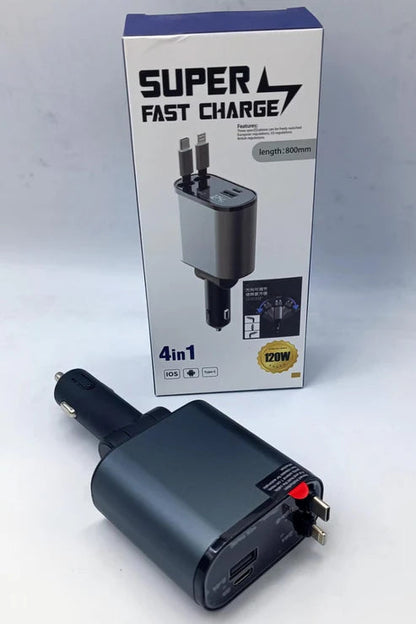 4-in-1 Retractable Charger – Get 10% Off Now