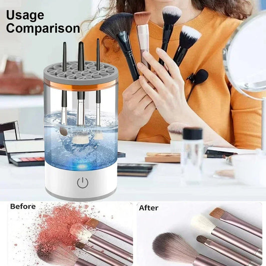 Automatic Makeup Brush Cleaner – 50% OFF at Senggar.com