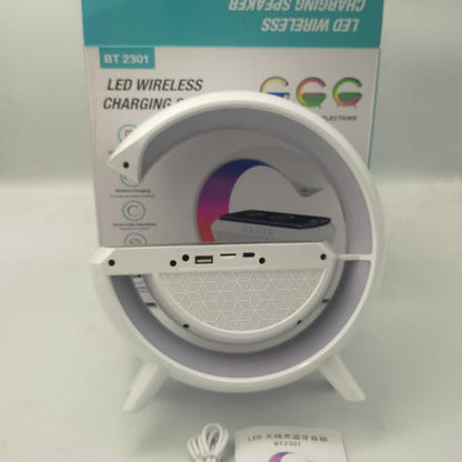 Led Wireless Charger Speaker