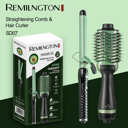 Straightening Comb & Hair Curler