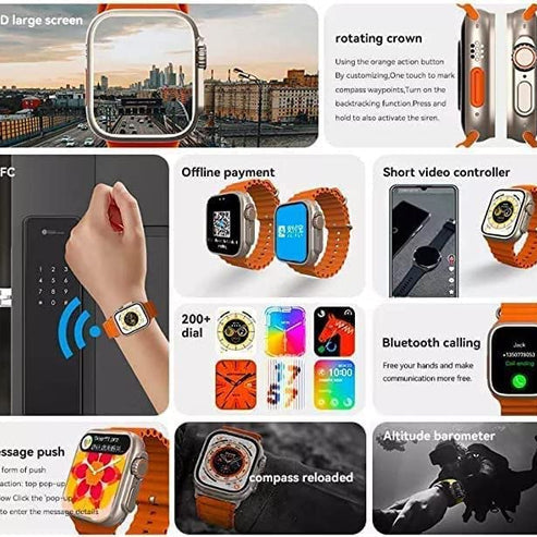 T800 Smartwatch 1.99 inch